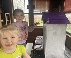 Fritch girls painting 